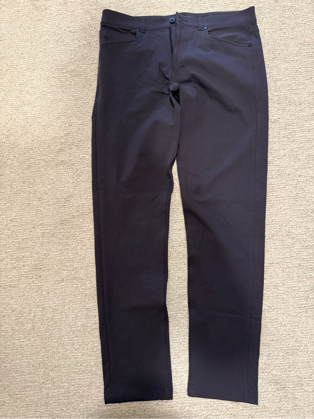 Men's Black Chino Pants - Classic Slim Fit